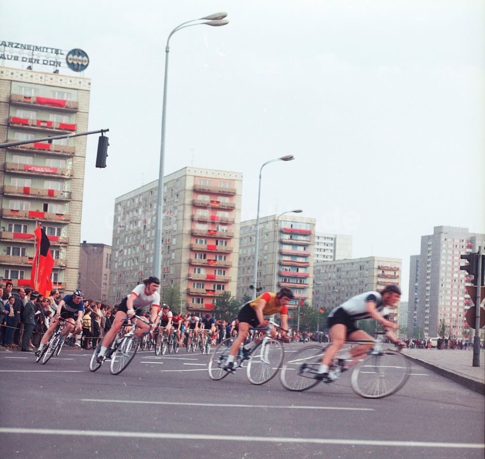 #Coldwar ' Freewheelin' ', #Berlin 1970s, #GDR     Dubbed the #socialist #tourdefrance The Peace Race was for decades the biggest #cycling event in the eastern bloc. #UCI #karlmarxallee #alexanderplatz #socialism #Socialismo #Communism #Communist #History