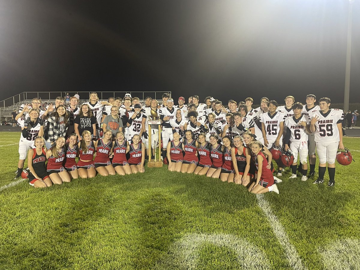 Congratulations <a href="/CPGopherFB/">C. P. Football</a> on your 3-peat Cornbowl victory against Clinton Central with a 48-6 win! 🌽 🏈