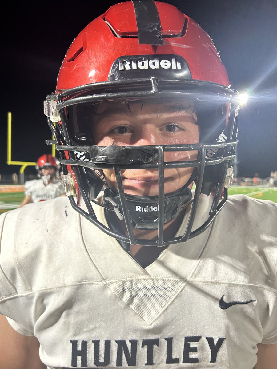 Haiden Janke 2-yd TD run (Sargent PAT is good) 

7:41 3rd qtr

Huntley 28
McHenry 6