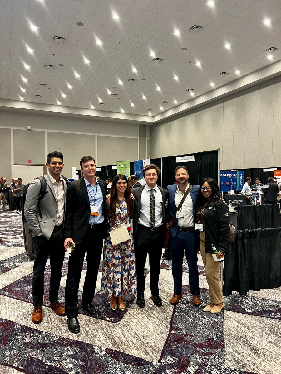 Representing <a href="/dsui_miami_uro/">Desai Sethi Urology Institute</a> at the <a href="/FlaUrological/">Florida Urological Society (FUS)</a> Welcome Reception with our amazing residents! #lovemyjob