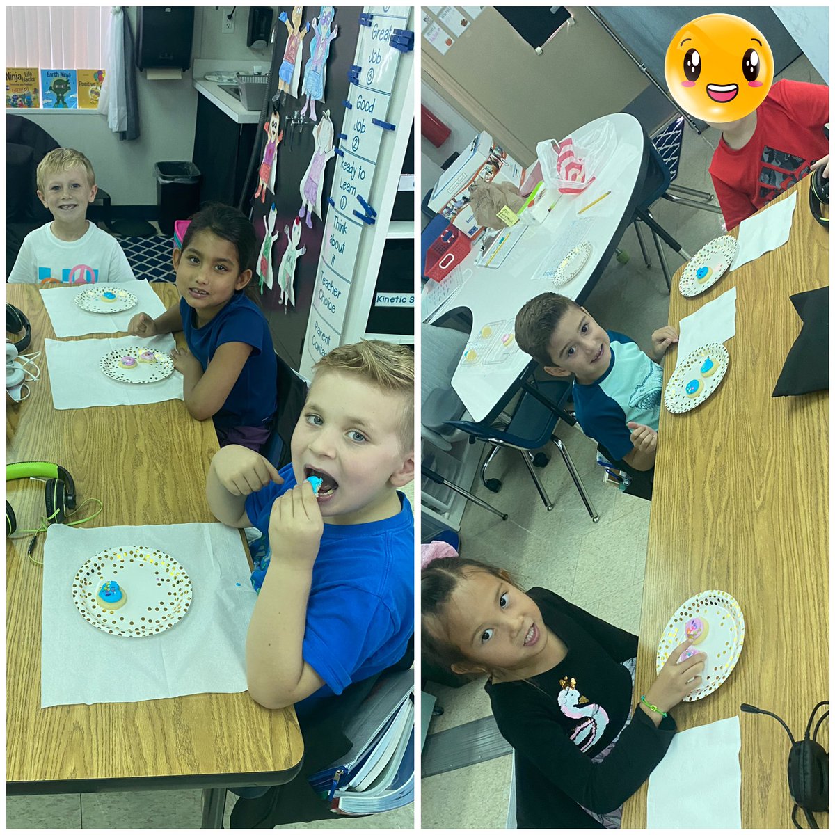 MrsBeckman1st's tweet photo. We loved celebrating Harper on her birthday!! 🎉🎂🩷 We also loved the birthday treats!! 😋 @LaurelOakElem https://t.co/hEAvxpclfb