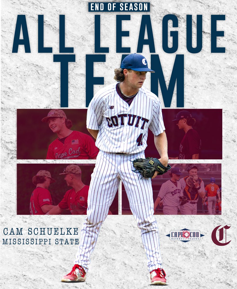 Congrats to Cole Mathis, Cam Hill, and Cam Schuelke, on making the @officialccbl End of season All League Team!