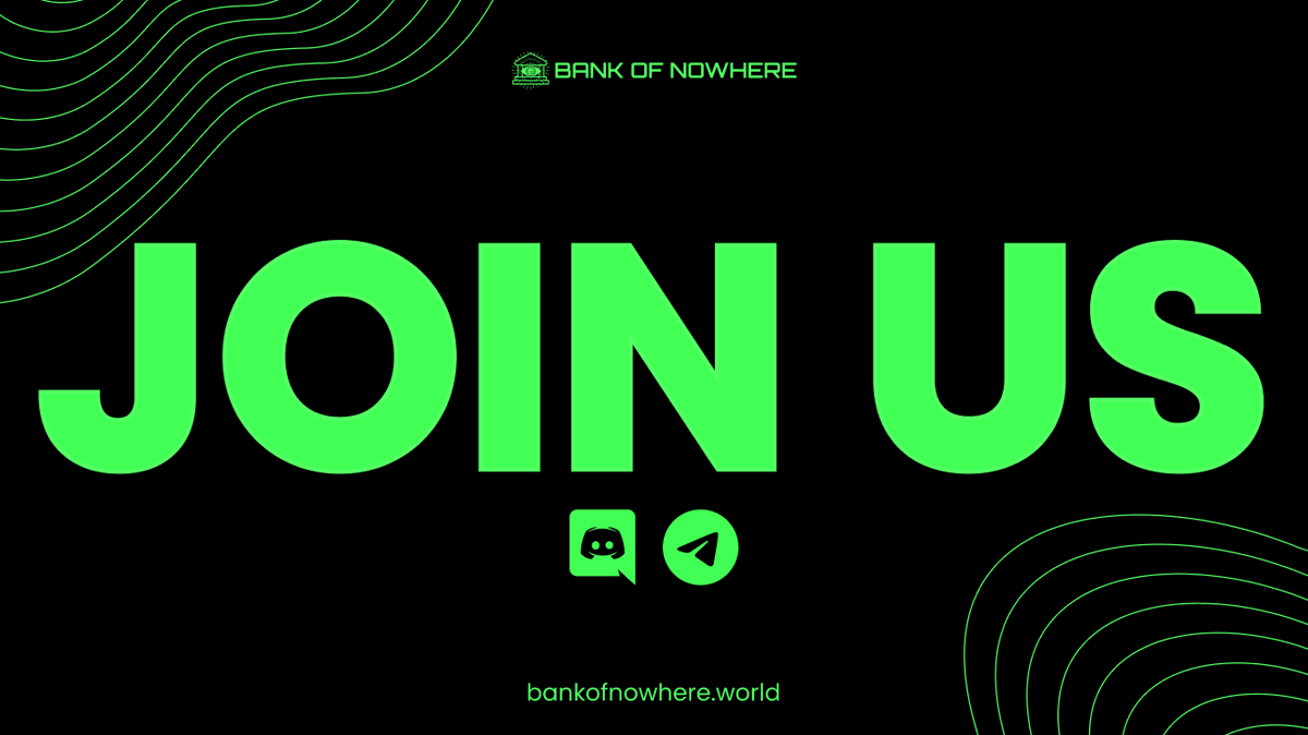 Bank of Nowhere 🏦 tweet media