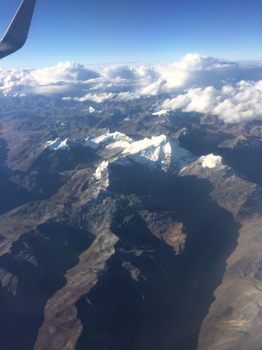 You can get some great views on an airplane