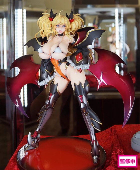 【初お披露目】【デコマス初】『対魔忍シリーズ』より「鬼崎きらら ハロウィンヴァンパイアVer.」原型制作:ほっけ#ロケットボーイ #エロホビ 