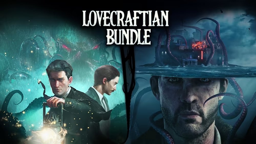 DarkainArtsGame's tweet photo. The weekly Nintendo Download is here, including 'Lovecraftian Bundle,' from Frogwares, now available in the Nintendo #eShop.

https://t.co/1wuxNfHXa9

#NintendoSwitch #LovecraftianBundle https://t.co/FpaldLa7d5