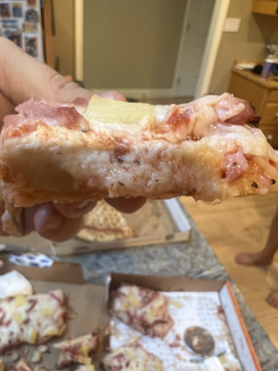 torchio's tweet photo. @littlecaesars while I appreciate fast and cheap pizza, I feel like cooked should also be a requirement. Yikes. https://t.co/XyN4oBt2zL