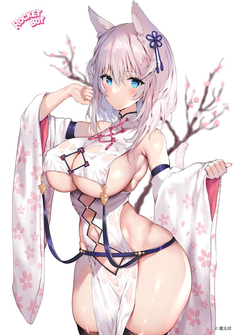 「【デコマス初】『魔太郎』さんイラスト「濡れチャイナ」原型制作:デイラ#ロケットボ」|ネイティブのイラスト