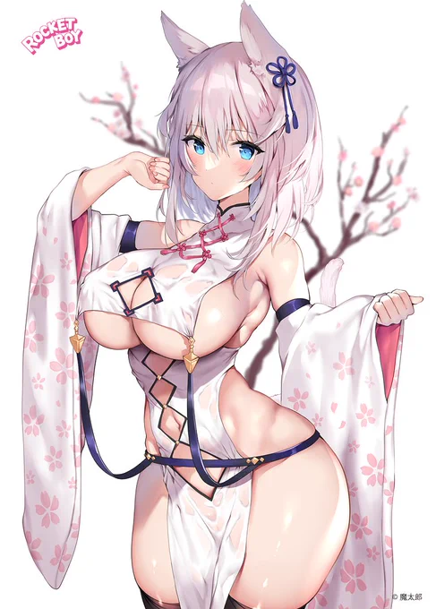 【デコマス初】『魔太郎』さんイラスト「濡れチャイナ」原型制作:デイラ#ロケットボーイ #エロホビ 