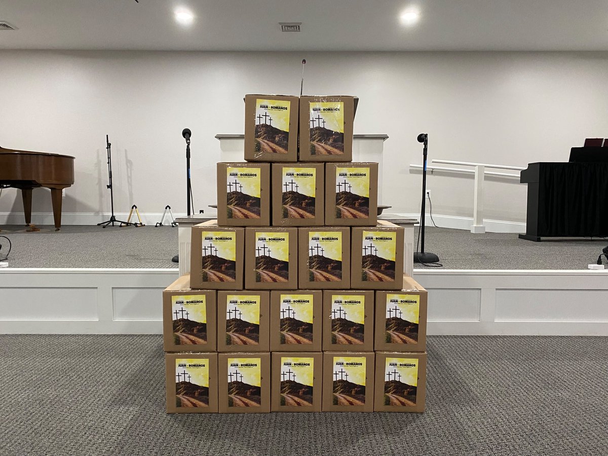 5,000 Spanish John and Romans finished tonight by Old Paths Baptist Church in Atglen, PA.