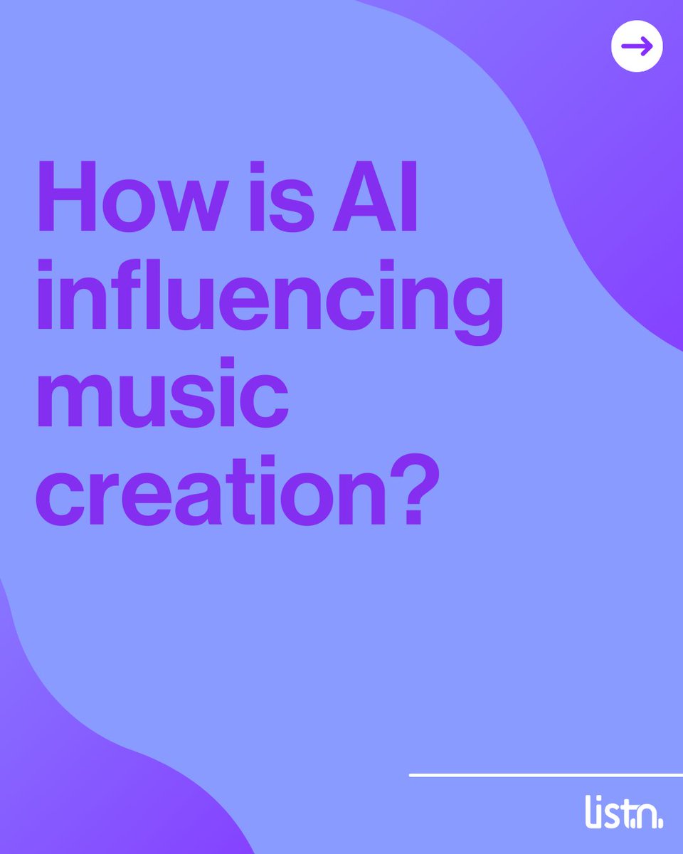 nikodeluka's tweet photo. How is AI influencing music creation?

#musicAI #musicpromotion #musicmarketing #indieartist #indierecordlabel #musicbusiness #musician #musicproduction #musicindustry #producer #newmusic #indiemusic #musicpromotionapp https://t.co/xryq5KxChi
