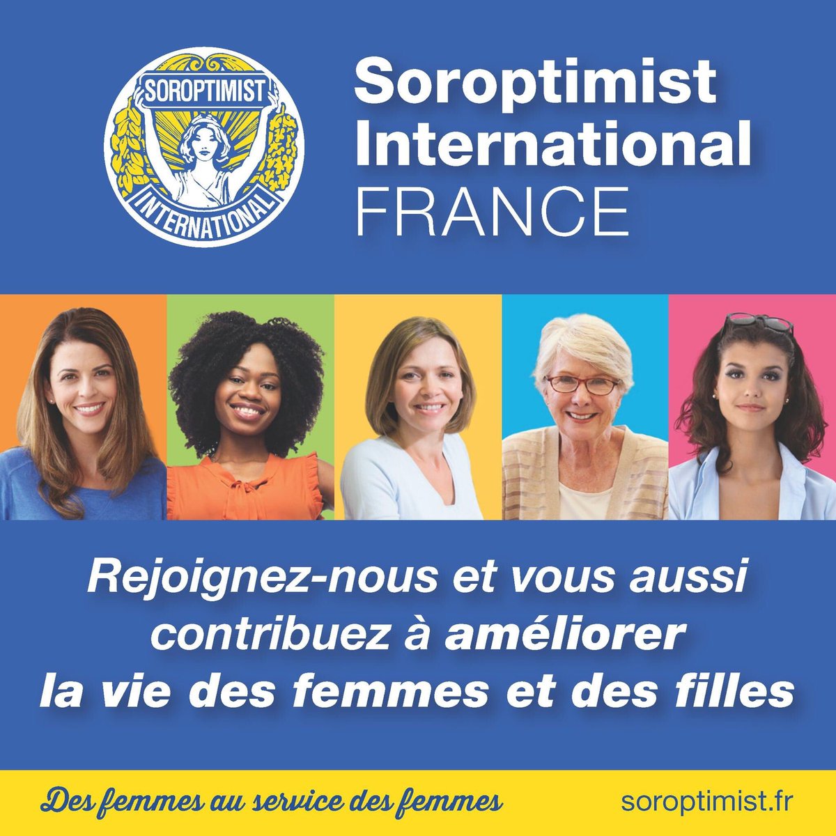 Vous êtes prête à rejoindre une ONG de 72000 membres dans le Monde pour contribuer à améliorer la vie des femmes et des filles ? Nous vous attendons ! #SoroptimistinternationalFrance #SoroptimistinternationalEurope