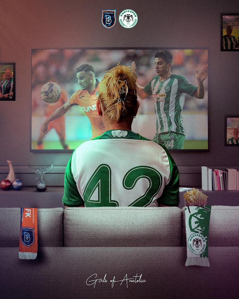 “Büyülenmiş gibi düştüm peşine!” 😍

🏆 Trendyol Süper Lig
🆚 Rams Başakşehir
🗓️ 2 Eylül Cumartesi 
🕖 19.15 
🏟️ Başakşehir Fatih Terim Stadyumu
#️⃣ #Konyaspor #GirlsofAnatolia