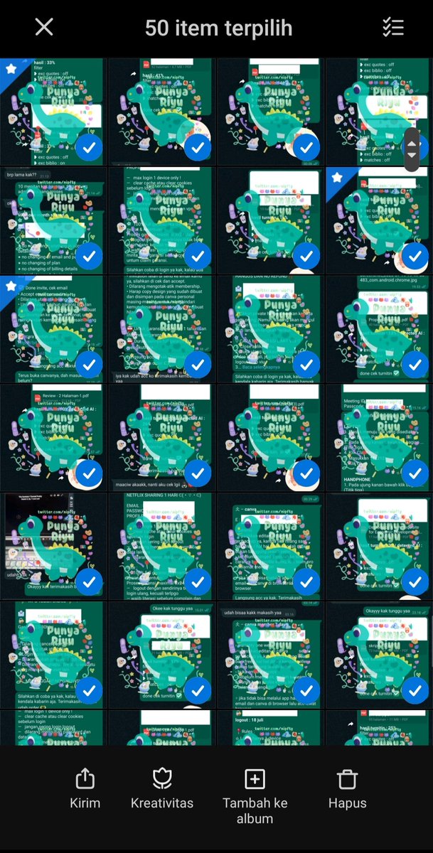 nipfty's tweet image. Menglelah abis edit 50 testi, sisanya nantian deh😭