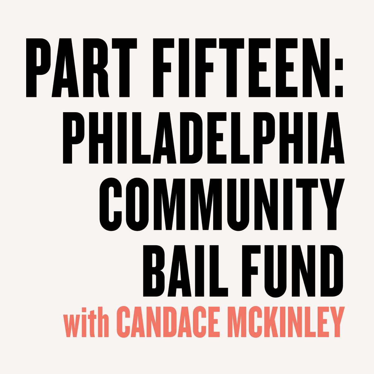 Looking for some recommended listening this long weekend? 🎧New episode of our #1MExperiments podcast with <a href="/airgoradio/">AirGo</a> and <a href="/projectnia/">Project NIA</a> is out now! On this episode, we chat with Candace McKinley of <a href="/Phillybailout/">Philadelphia Community Bail Fund</a>—check it out wherever you get your podcasts! millionexperiments.com/podcast/season…