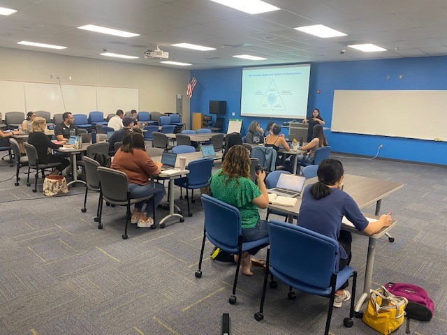 In-depth discussions on using the Smarter Balanced Interim Assessment Platform assessment results formatively to improve student outcomes.