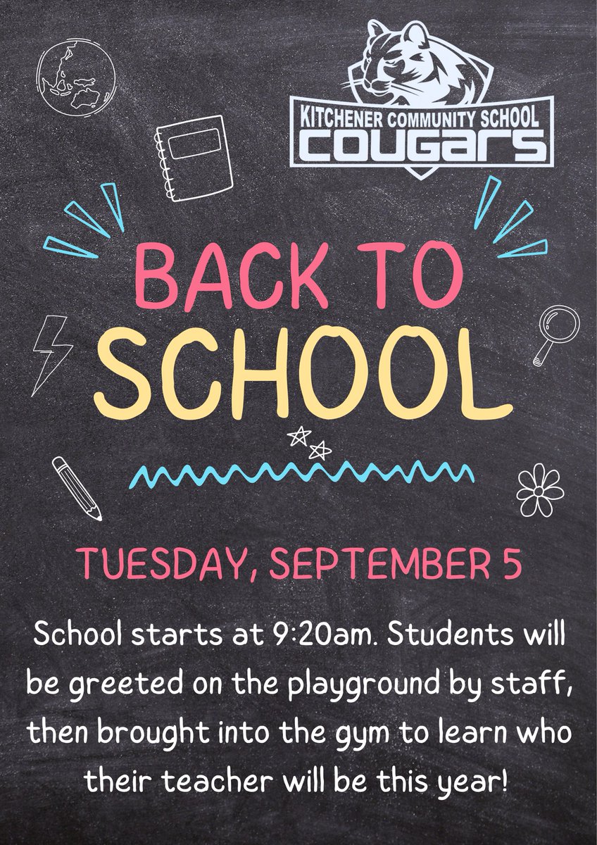 Kitchener School tweet media