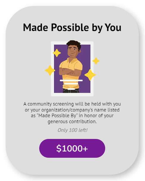 BurnPitsMovie's tweet photo. 🌟 Made Possible By You" ($1000+) 🌟

Your $1000+ contribution earns you more than gratitude - it leads to a community screening "Made Possible By You." Your name or your organization/company's name will shine as a testament to your generous support.

👉 Contribute now: https://t.co/PKbCbZ5aZn.

#BurnPitsMovie

#Veterans
#BurnPits
#PACTAct
#Military

@ProducedbyJMG @Burnpit360 @TheJohnFeal9117 @jonstewart