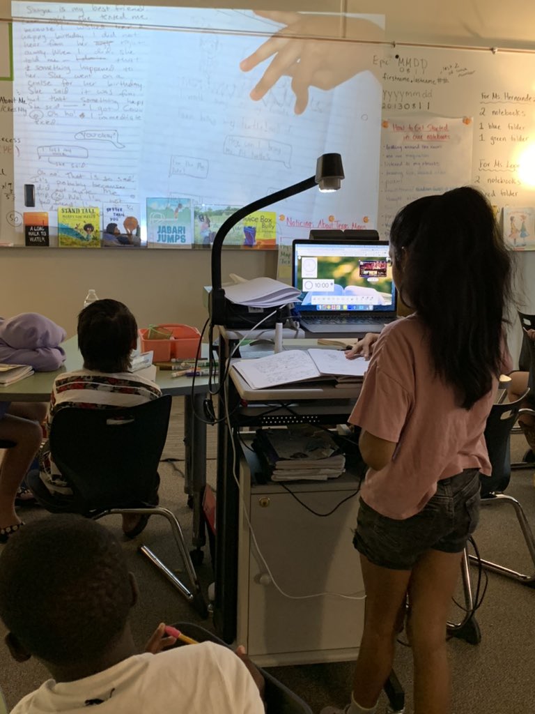 Show the writing. Share the ideas. Gain so much. <a href="/Reed_Elem/">Reed_Elem</a> #leadreed