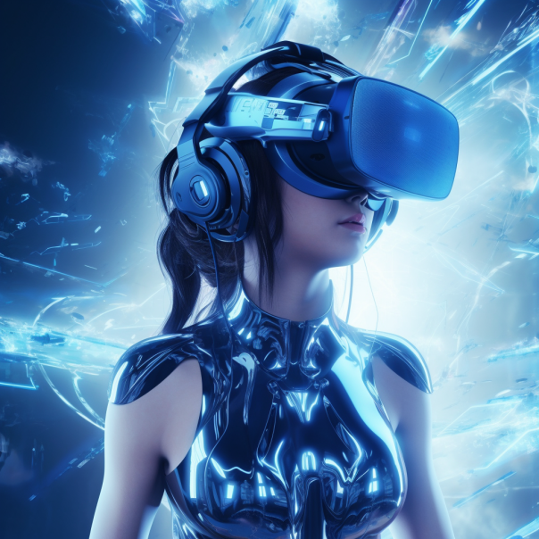 globalaiunity's tweet photo. AI transforms virtual reality, creating immersive digital experiences. Join us on a journey into AI's VR realm. 🕶️🤖 #AIinVirtualReality #VR #GlobalAIUnity https://t.co/AJ0O7Di0z1