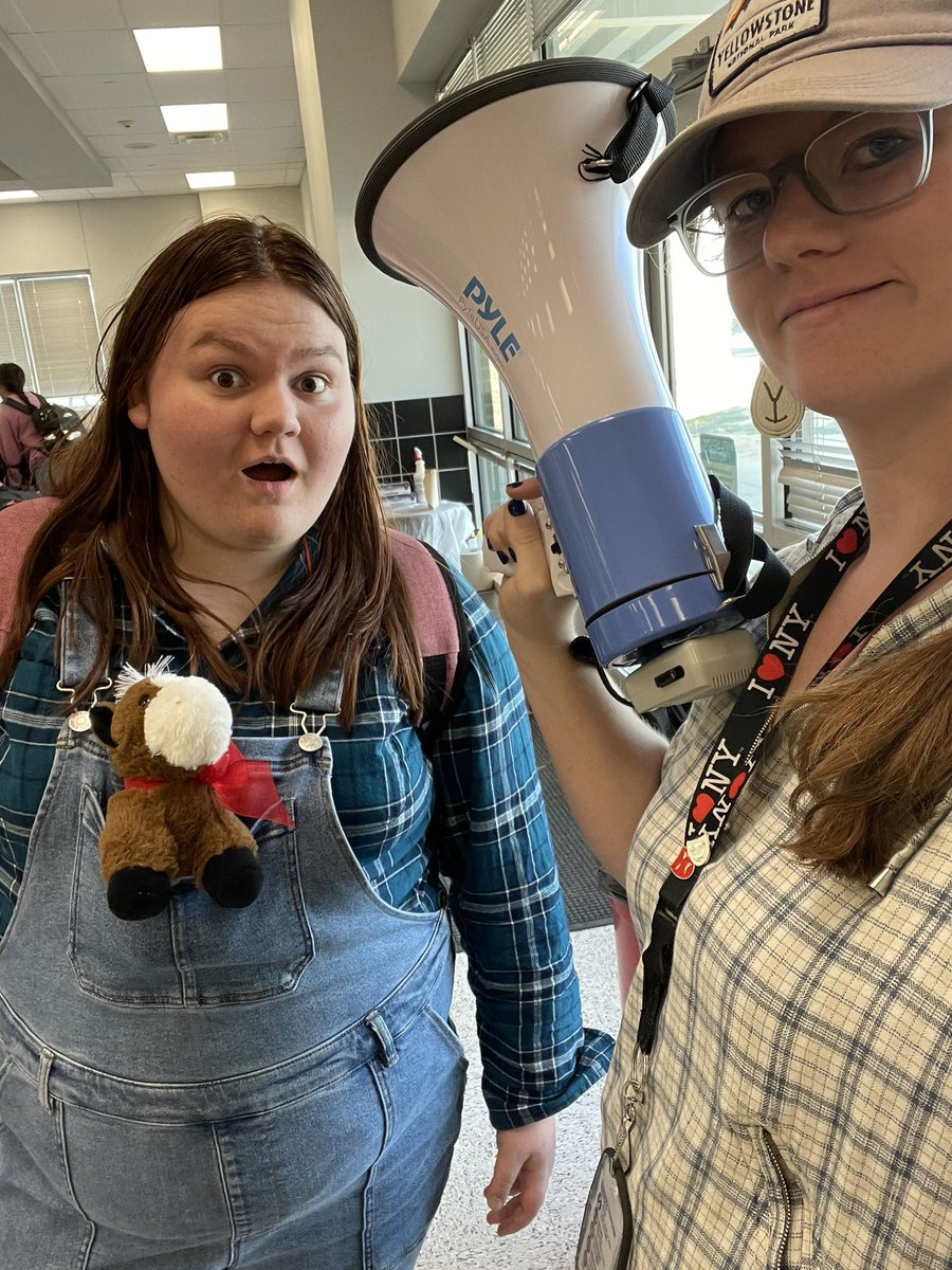 When you get to be on the megaphone …you have all the power!!!