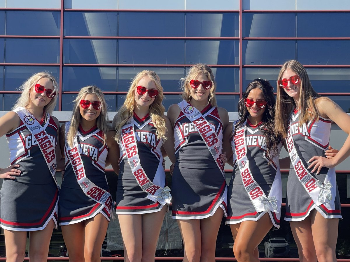 GHS Senior Cheer! Thank you for your dedication to Geneva!!! ⁦<a href="/AthleticsGeneva/">Geneva Athletics</a>⁩ ⁦⁦<a href="/GenevaSchools1/">@GenevaSchools</a>⁩