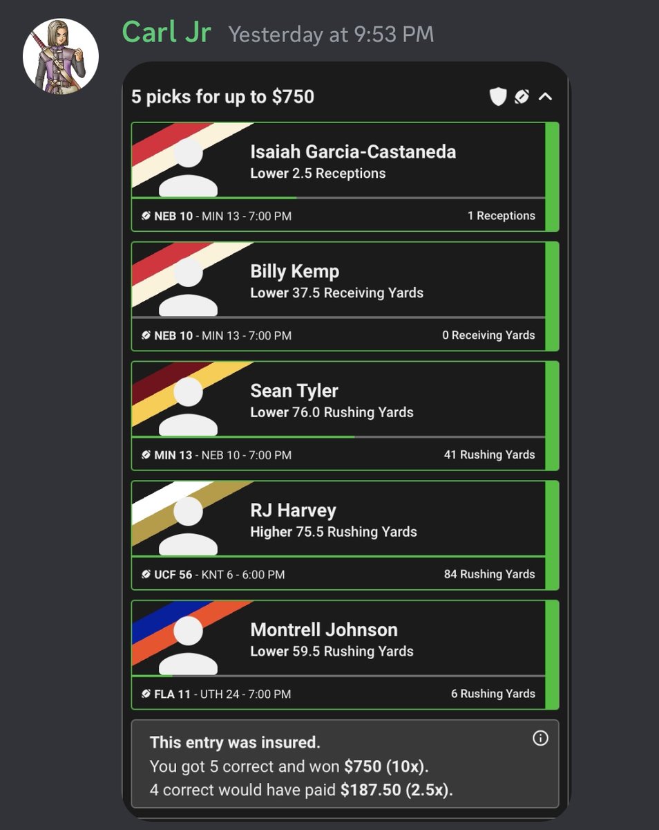 It was truly a great summer for DFS 💰

Now let's Crunch some more to start September 💪 

Join now to access the sharpest projections in the industry! Link down below ⬇️

dfscrunch.com/register/

#FanDuel #DraftKings #PrizePicks #UnderdogFantasy #DailyFantasySports