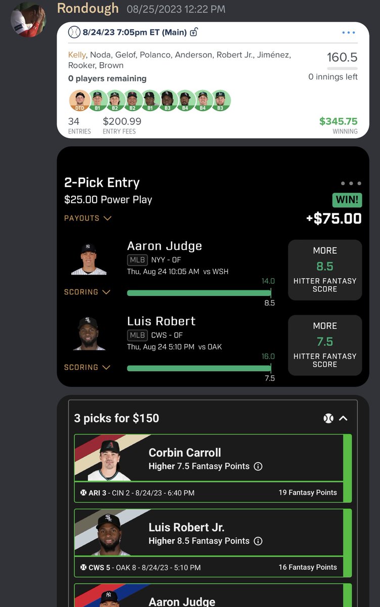 dfsCrunch's tweet photo. It was truly a great summer for DFS 💰

Now let's Crunch some more to start September 💪 

Join now to access the sharpest projections in the industry! Link down below ⬇️

https://t.co/MPqMHwncvc

#FanDuel #DraftKings #PrizePicks #UnderdogFantasy #DailyFantasySports https://t.co/vzCWdq75My