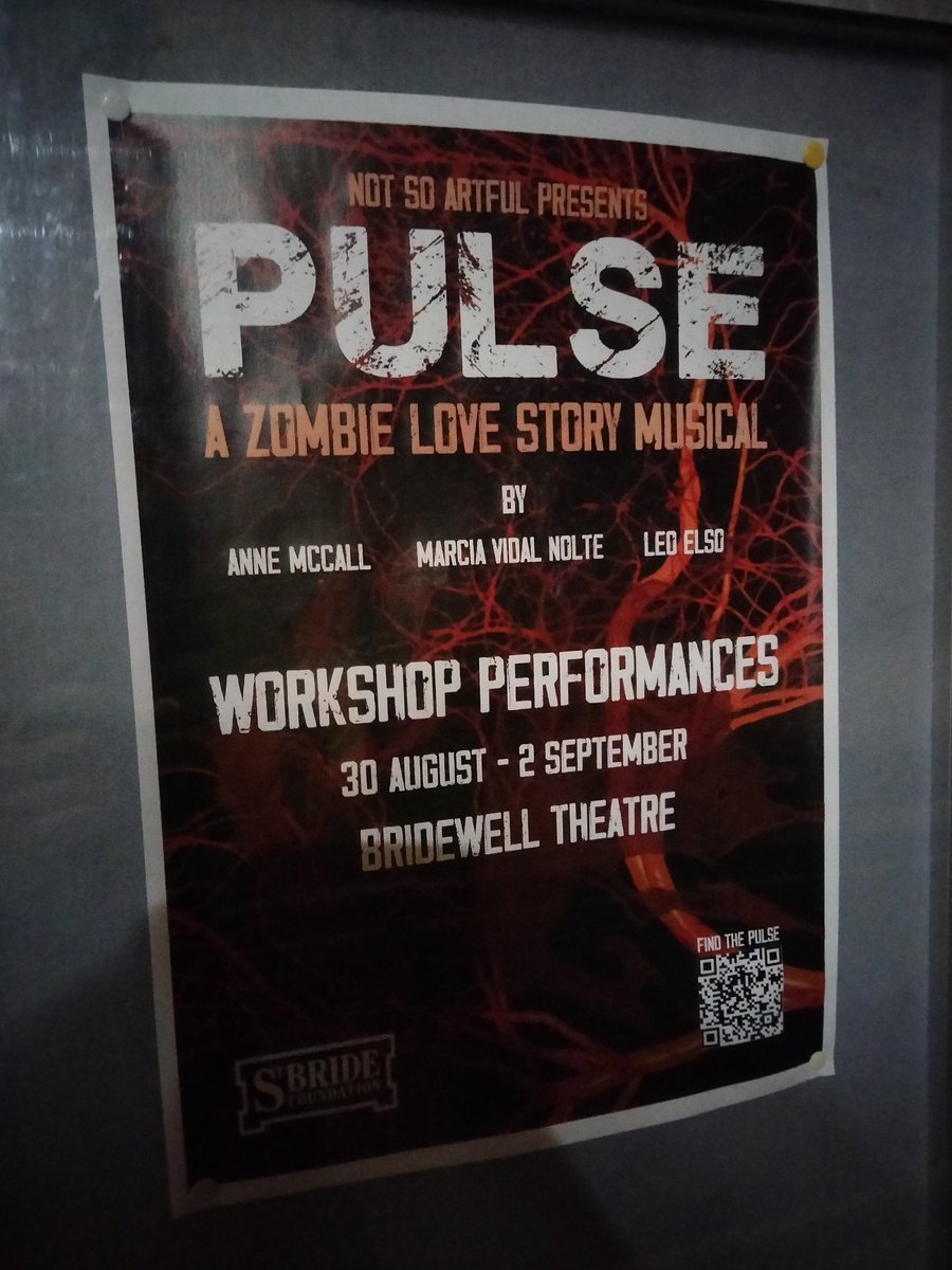 Neil_Bastian's tweet photo. There have been so many zombie shows in the MT new writing scene over the past 8 years that maybe it's time to stop -  especially cos @PulseMusical is so good!!! @miroefuches was a phenom-a-zom and @RowanKitchen was a gun-toting marvel! Props to the writers Anne, Marcia and Leo! https://t.co/l9SKbC9QBU