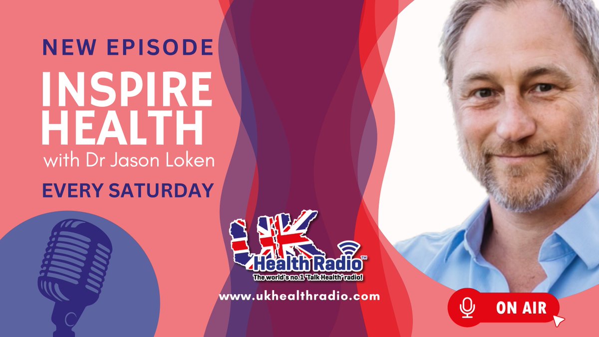 ukhealthradio's tweet photo. Listen to Inspire Health, Dr Jason Loken on @ukhealthradio - How to deal with an Chaotic and Unpredictable world - with @JiulioConsiglio!
๐๐ผ๐ง https://t.co/pCMTnoxC2N #wellbeingpodcast #health #talkhealth https://t.co/RPx2Fr0F4m