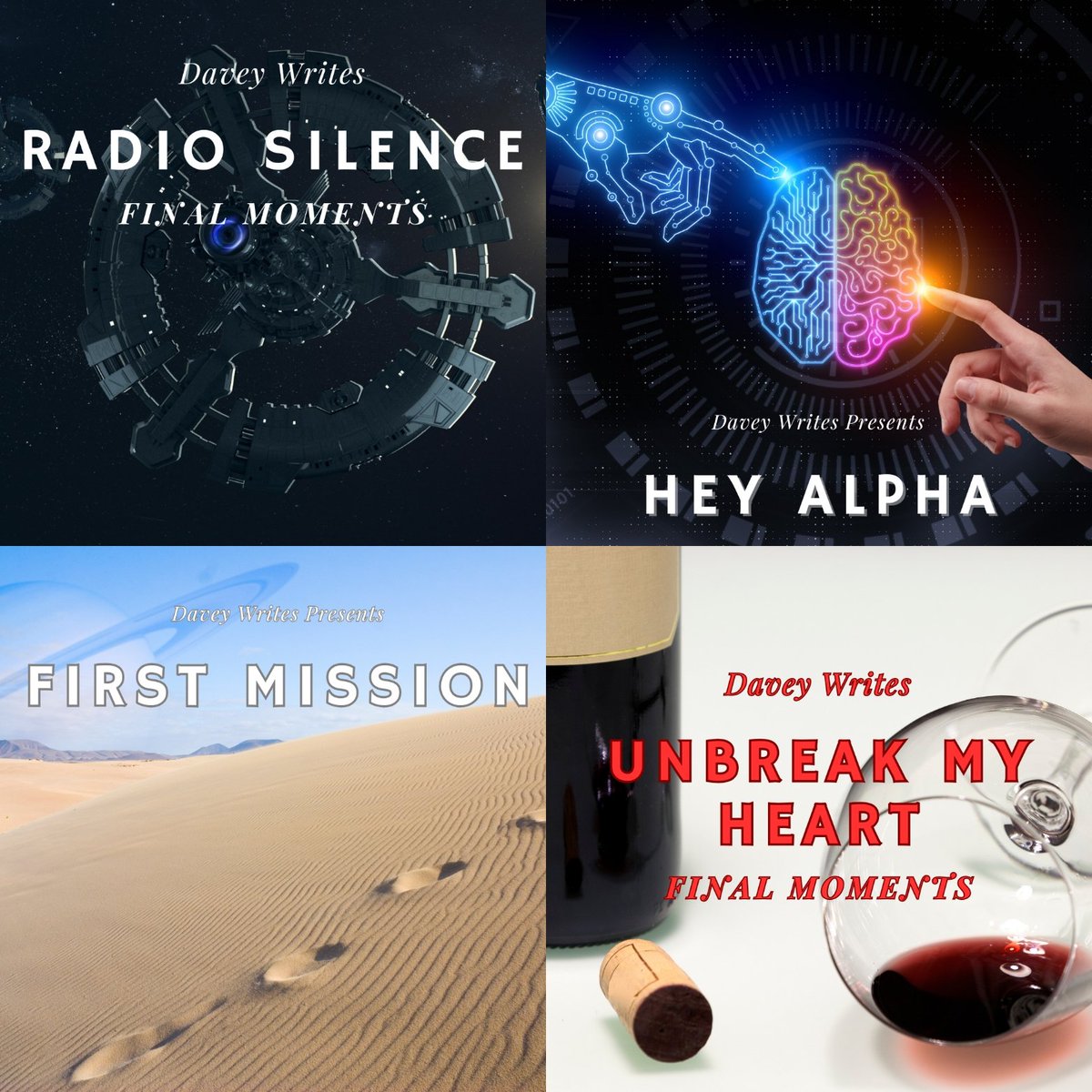 Proud of my growing library of short stories.
Check them out, and my other articles at daveywrites.com