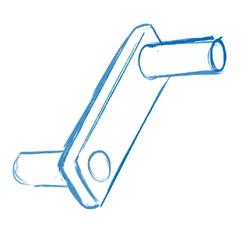 If I let myself be a realism cuck for a bit, I find it funny that the one of simplest solution to mounting weapons to mecha is this piece cuz sometimes the weapons do be nearly as big as said mecha's torso. 