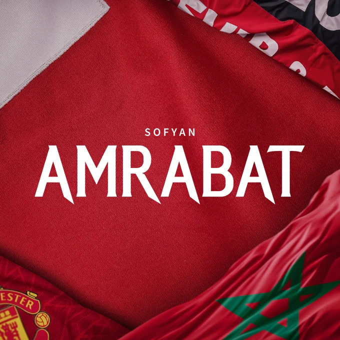 Fiorentinaaraby's tweet photo. 🚨🚨🚨🚨 رسميًا 🚨🚨🚨
لاعب وسط الفيولا سفيان أمرابط إلى مانشستر يونايتد على سبيل الإعارة مع حق الشراء
#Fiorentina 
#Amrabat 
#MUFC https://t.co/uuqZ8B0pDo