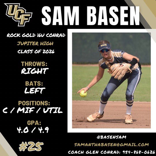 Always looking forward to attending another <a href="/UCF_Softball/">UCF Softball</a> camp! See you tomorrow!! <a href="/CoachBallMalone/">Cindy Ball-Malone</a> @jenn_salling <a href="/Becca_Mueller01/">Becca Owens</a> @ROCKGold_Conrad