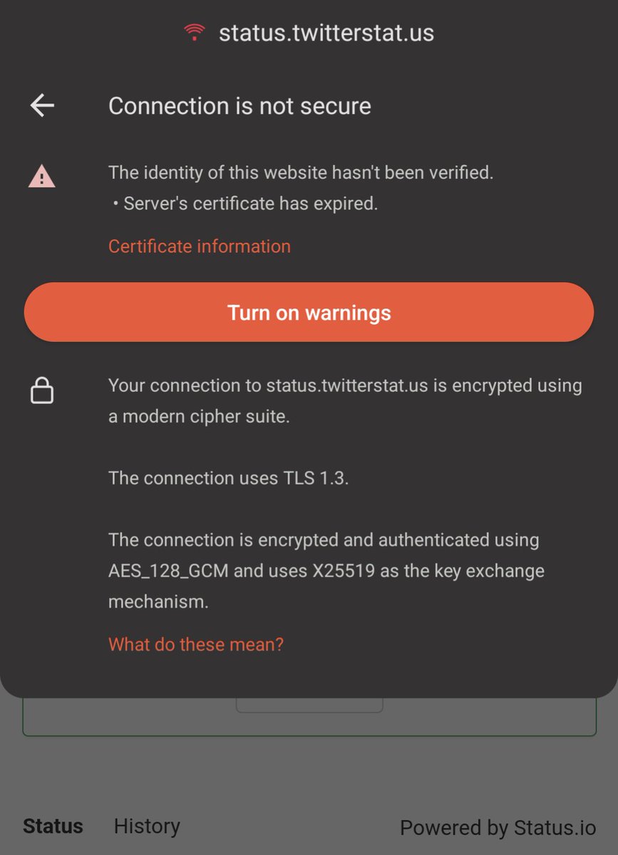 Hey <a href="/X/">X</a>, time to renew your status certificate?