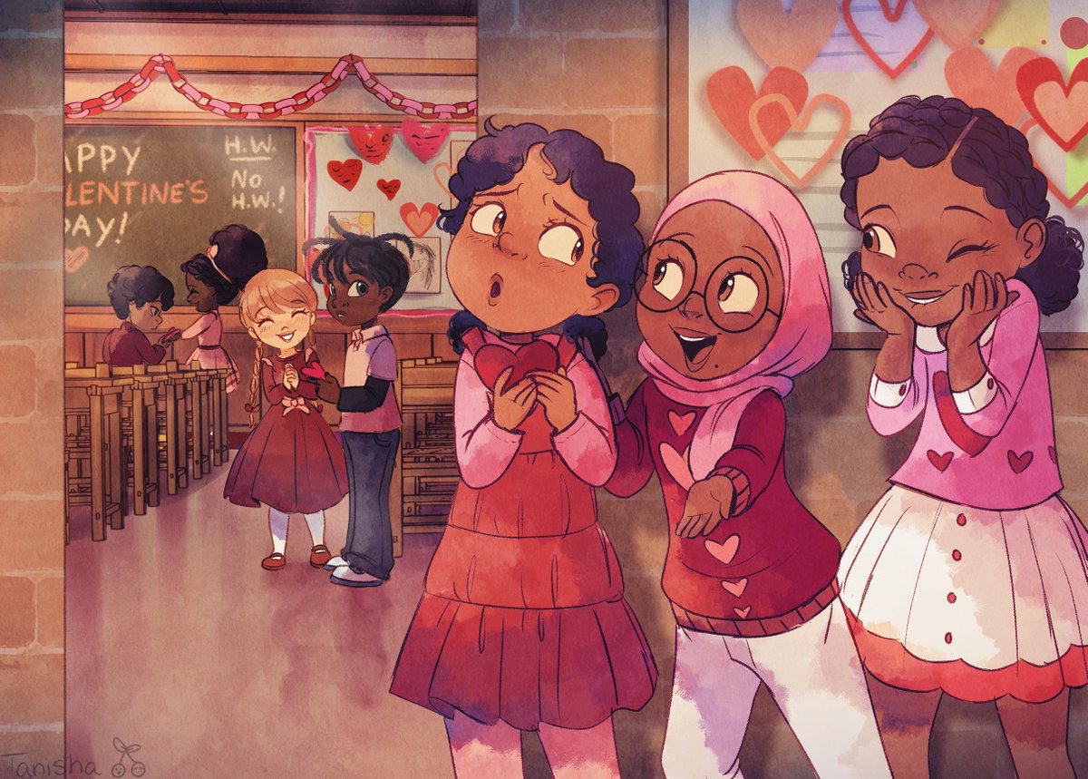 tani269's tweet photo. Hello #DrawingWhileBlack ! I’m Tanisha and I’m a freelance illustrator and also a Character Designer in animation !~~✨✨ https://t.co/3M2nD3FMeo
