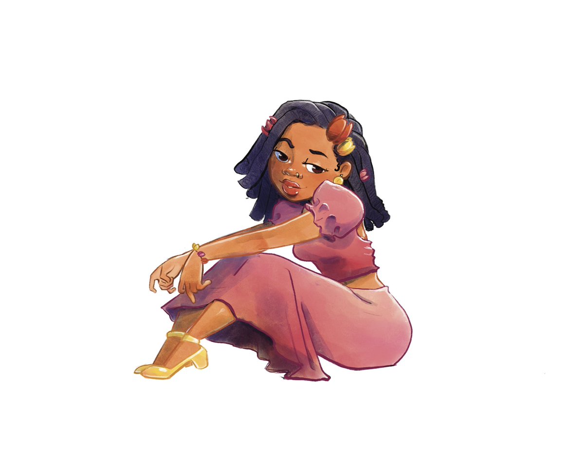 「Hey #DrawingWhileBlack  is back!  」|T’andre Turnerのイラスト