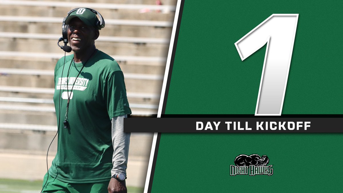 We're less than 24 hours away from getting the Rose City rocking at Veterans Memorial Stadium!

Kickoff is set for 12pm EST!

#SOOOAAR // #NightHawksFootball