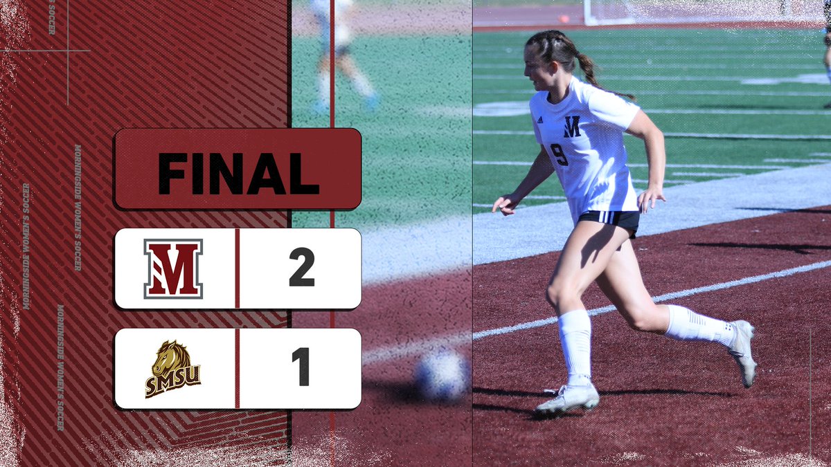 MsideMustangs's tweet photo. W⚽️ Comeback winners!

Trailing 1-0 at the half, Morningside scored twice after the intermission to defeat Southwest Minnesota State.

📰: https://t.co/oKOZ4h71Vj https://t.co/hVMzz4UJTJ