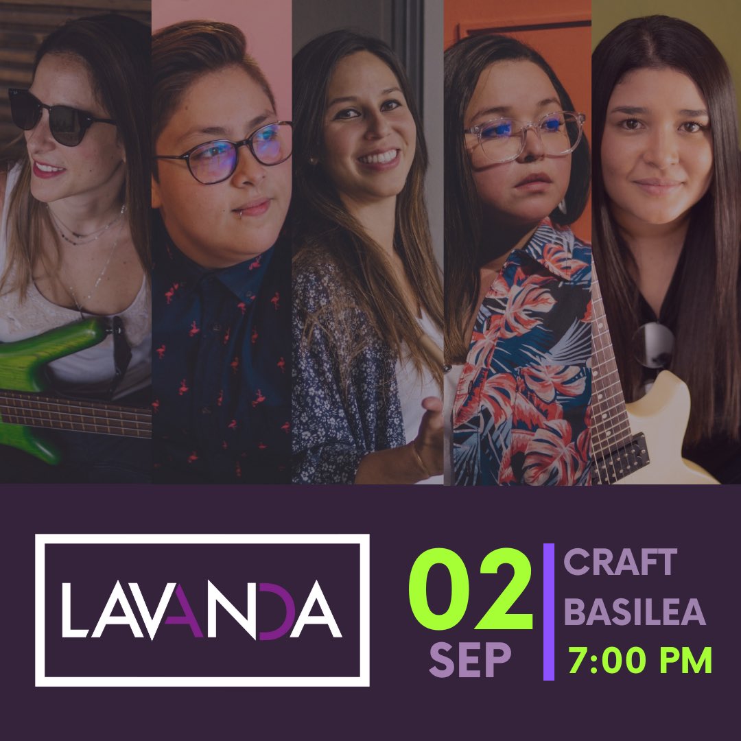 LavandaSV's tweet photo. Gracias a Radio Sonora por invitarnos hoy. Nos vemos mañana en Craft Basilea 7:00 pm! ✌🏼💜 https://t.co/WkYUqyhFdU