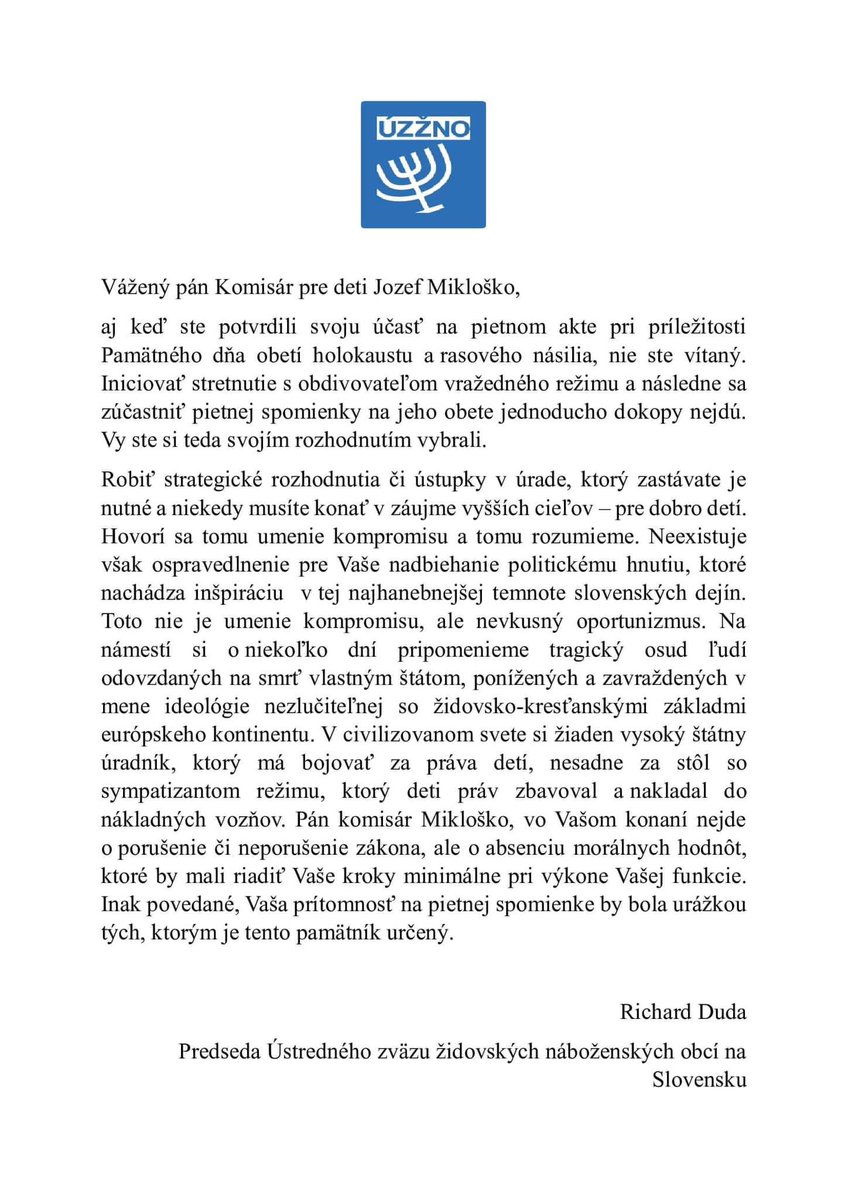 LuciaPlavakova's tweet image. Som vďačná za túto dôležitú odpoveď na konanie komisára pre deti