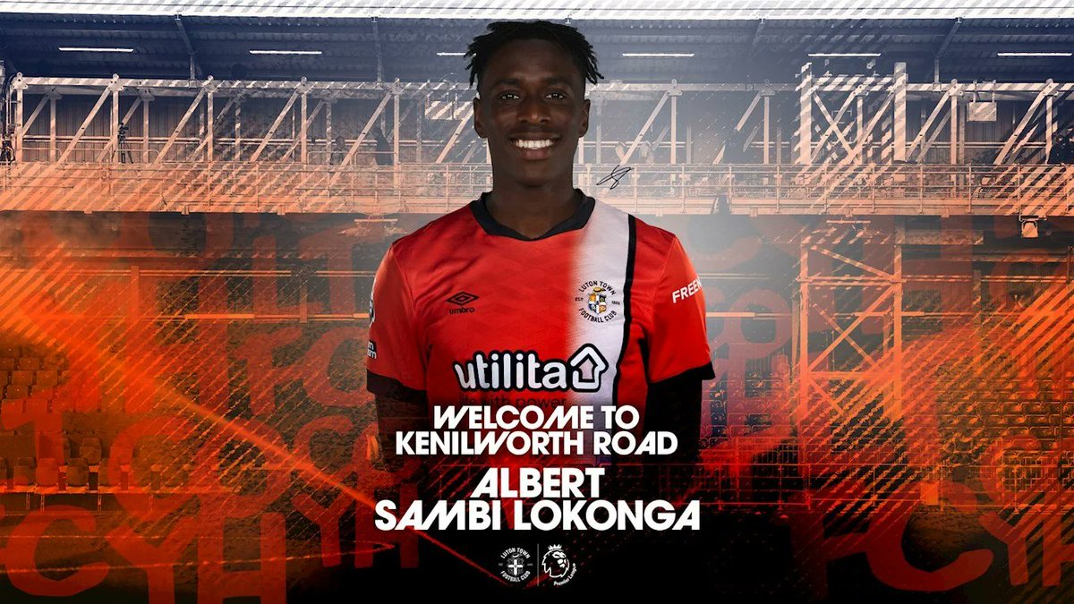 transfer_review's tweet photo. #Belgium international #AlbertSambiLokonga will be gaining more #Premier League appearance after joining #TheHatters on loan from #Arsenal

#LutonTown #Luton #Town #LTFC #ArsenalFC #AFC #PL #EPL #Transfers #Football #DeadlineDay https://t.co/iR0cJhz8NN