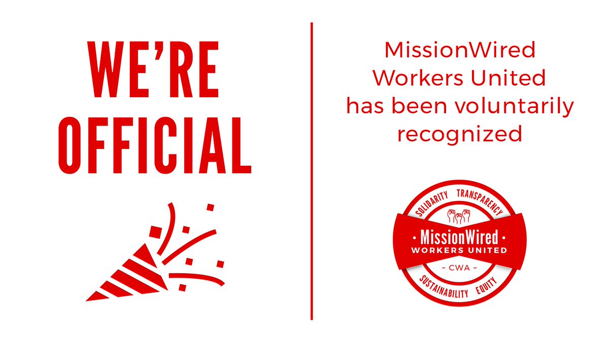 MissionWired Workers United tweet media