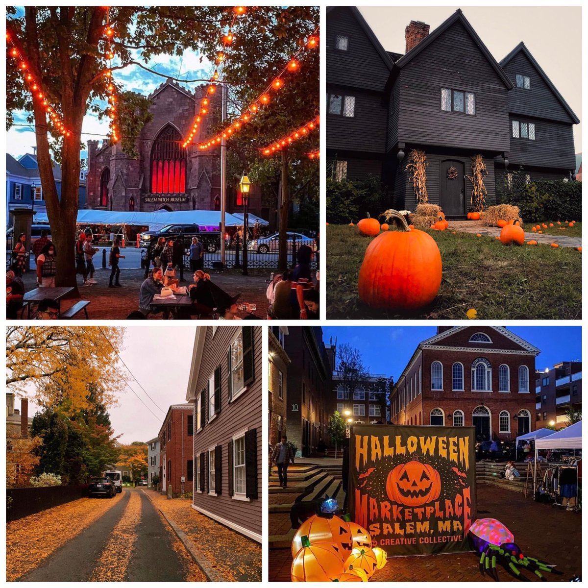 Salem, MA in October 🎃🦇