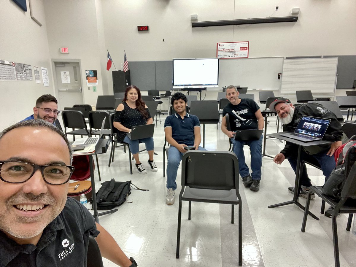 CCISD Guitar teachers planning some big things for our students! #VMHSEagles #ccisdproud #vmhsfinearts #classicalguitar #ccisd