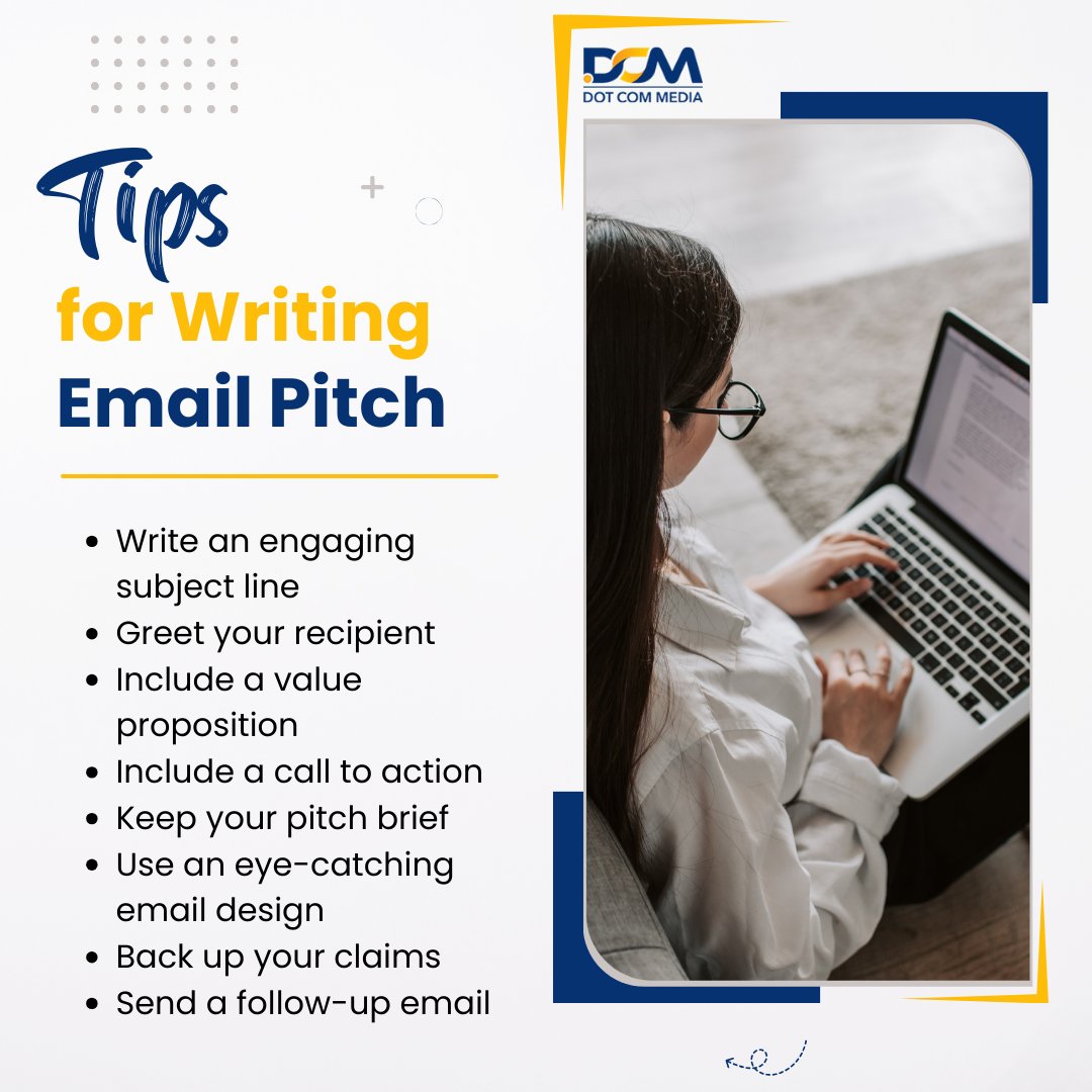 Tips for an effective email pitch😁
•
Book your appointment in a few simple steps↙️
dcmmoguls.com/book-an-appoin…
•
#dcm #dcmmoguls #dotcommedia #marketing #digital #agency #emailpitch #tips #effectivepitch #simplesteps #business #marketingtips #digitalmarketing