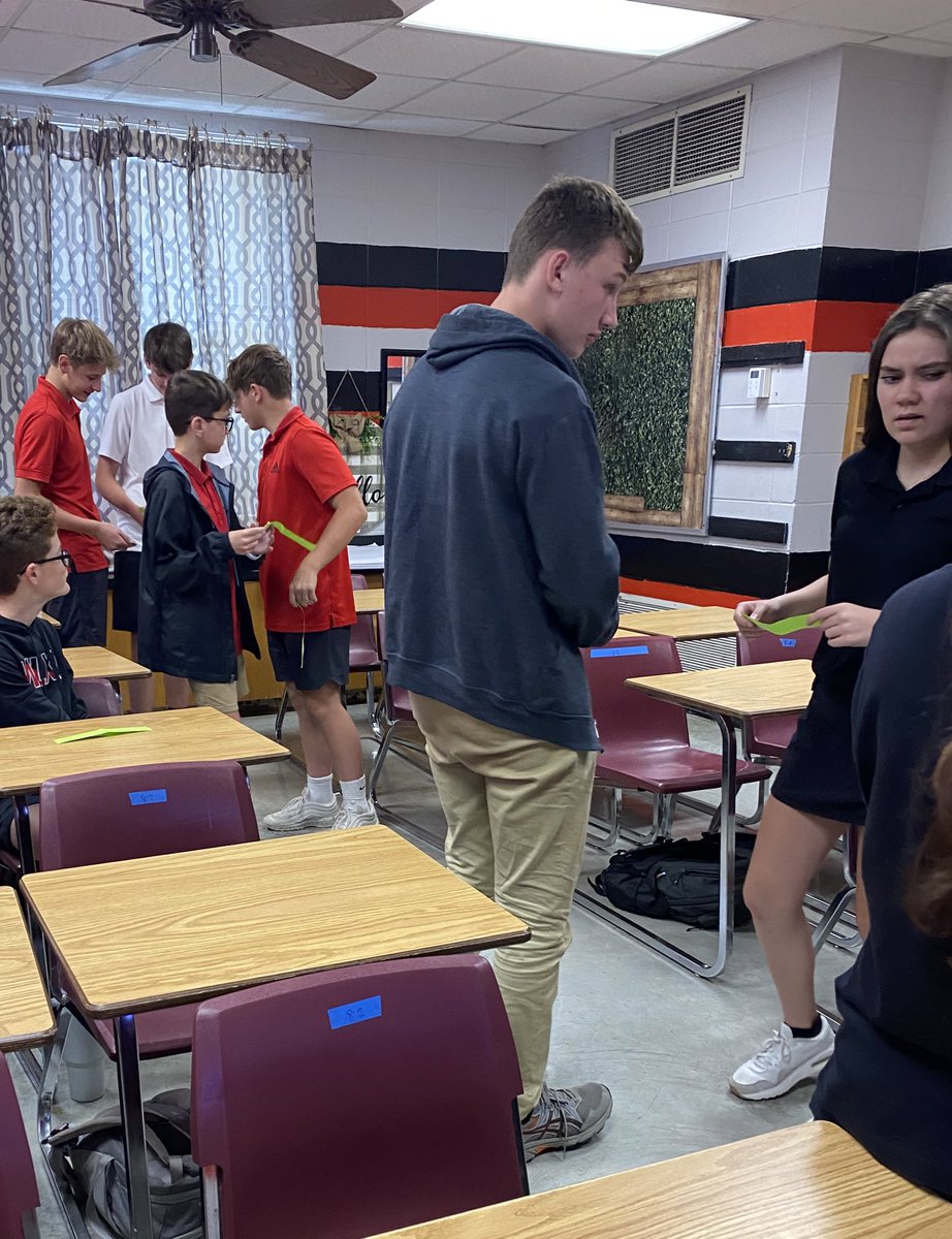 Students worked in teams to match character traits to evidence from the text in a game of Speed Match (Cyclops Version)! #meansmorehere #westisbest
