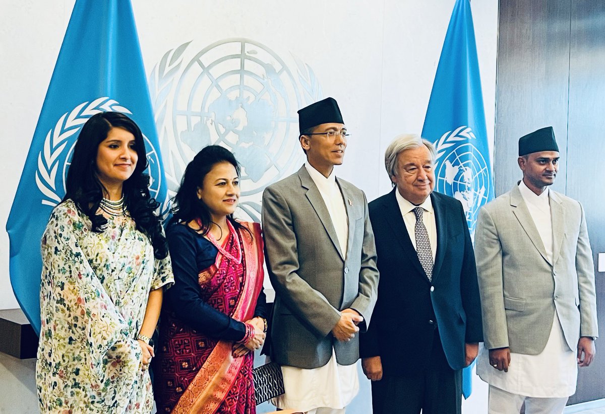 Nepal Mission to the UN tweet media