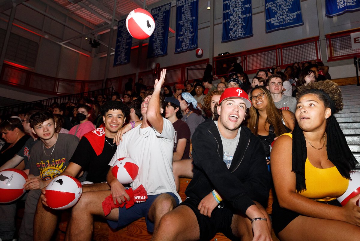 when the beach balls go 📉 the vibes go 📈 at the Crimson Celebration