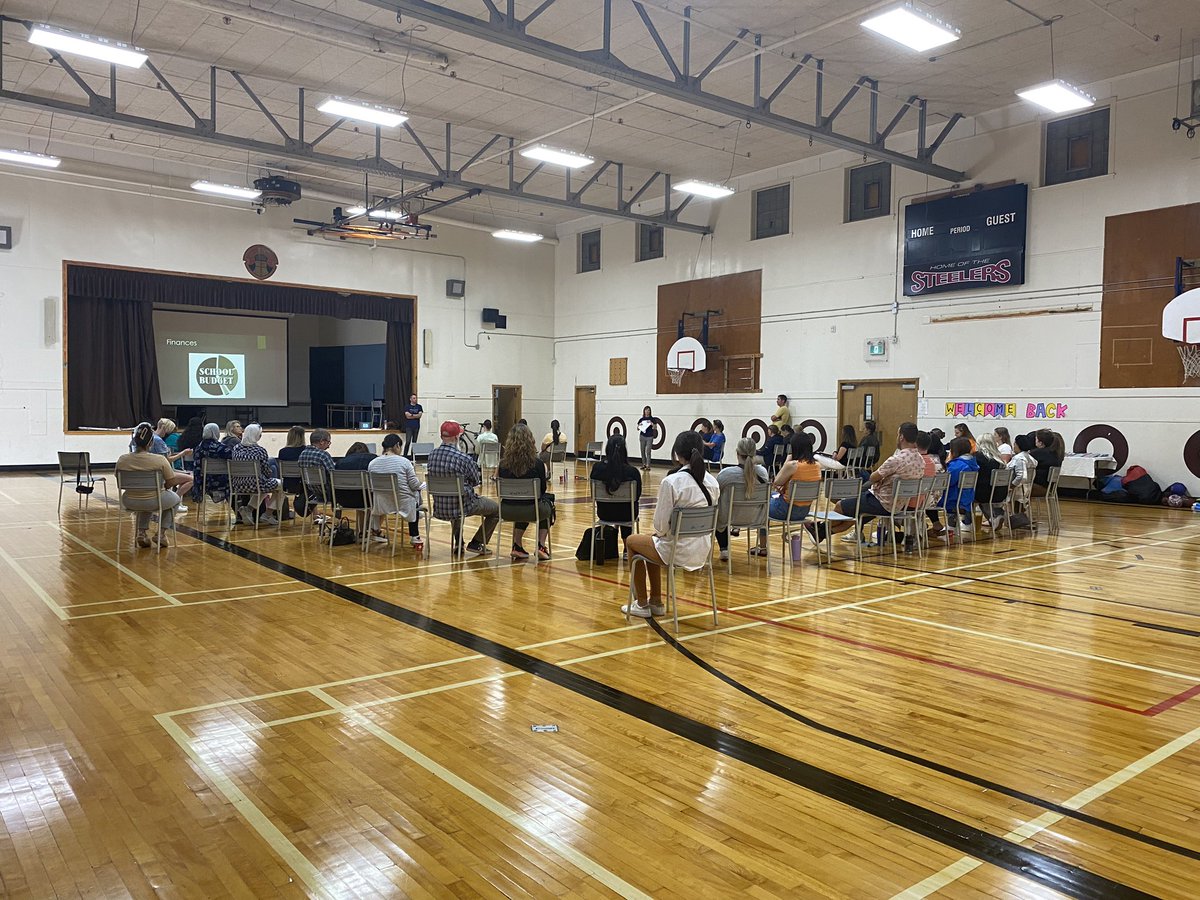 MsSatWestmount's tweet photo. Back to school 2023. It was great to see all staff! Looking forward to the kiddos next week! @WmountElem https://t.co/ZB6S8hXyPk